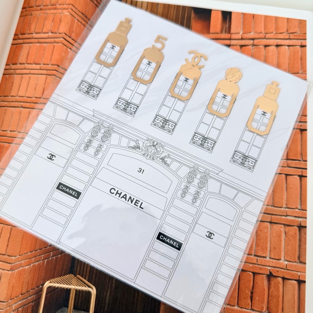 Chanel Mini‎ Bookmark Set